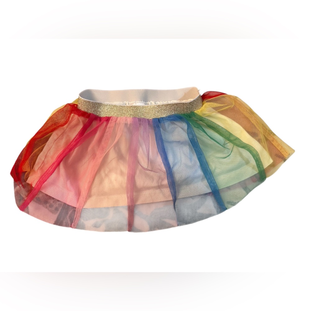 Hanna Andersson rainbow skirt garanimals skirt 12 months cotton organic